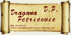 Dragana Petričević vizit kartica